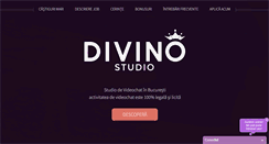 Desktop Screenshot of divinostudio.ro