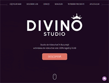 Tablet Screenshot of divinostudio.ro